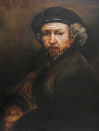Selfportrait by Rembrandt, Reproduction